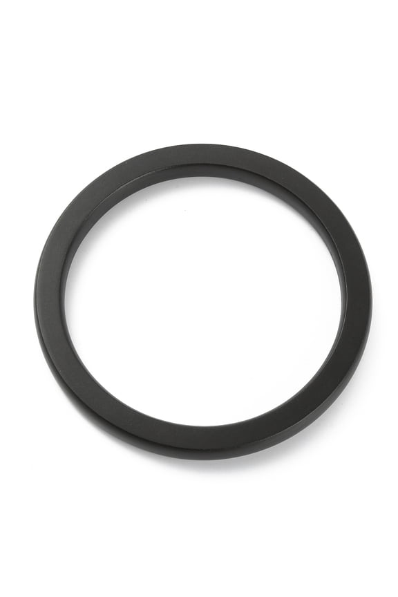 Black Wood Round Ring bag Handles for bag Handle Replacement Accessories Ring 13.9x1.2cm Inner Diameter: 11.35cm