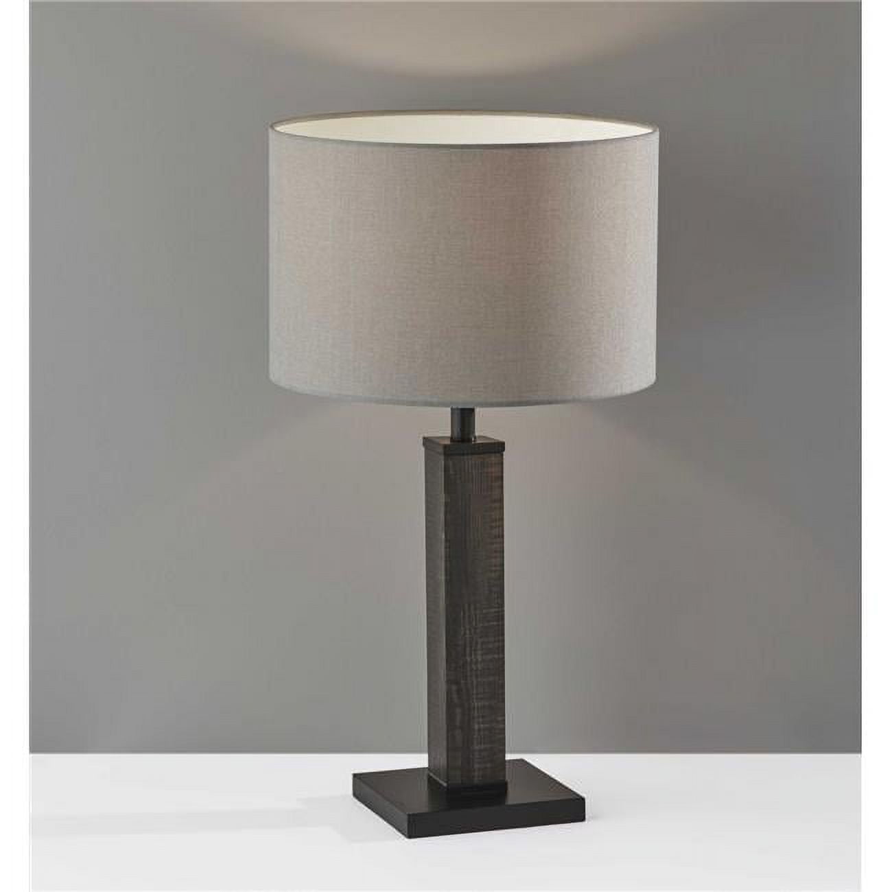 Kona 28" Black and Gray Table Lamp with 3-Way Switch