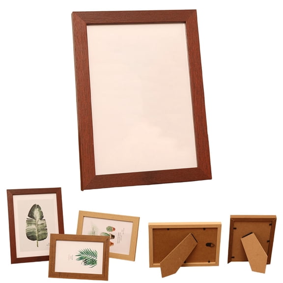 Black Wooden Picture Frame (12x16") - Wall or Desktop Display for Photos, Certificates & Family Art. Gallery Quality!