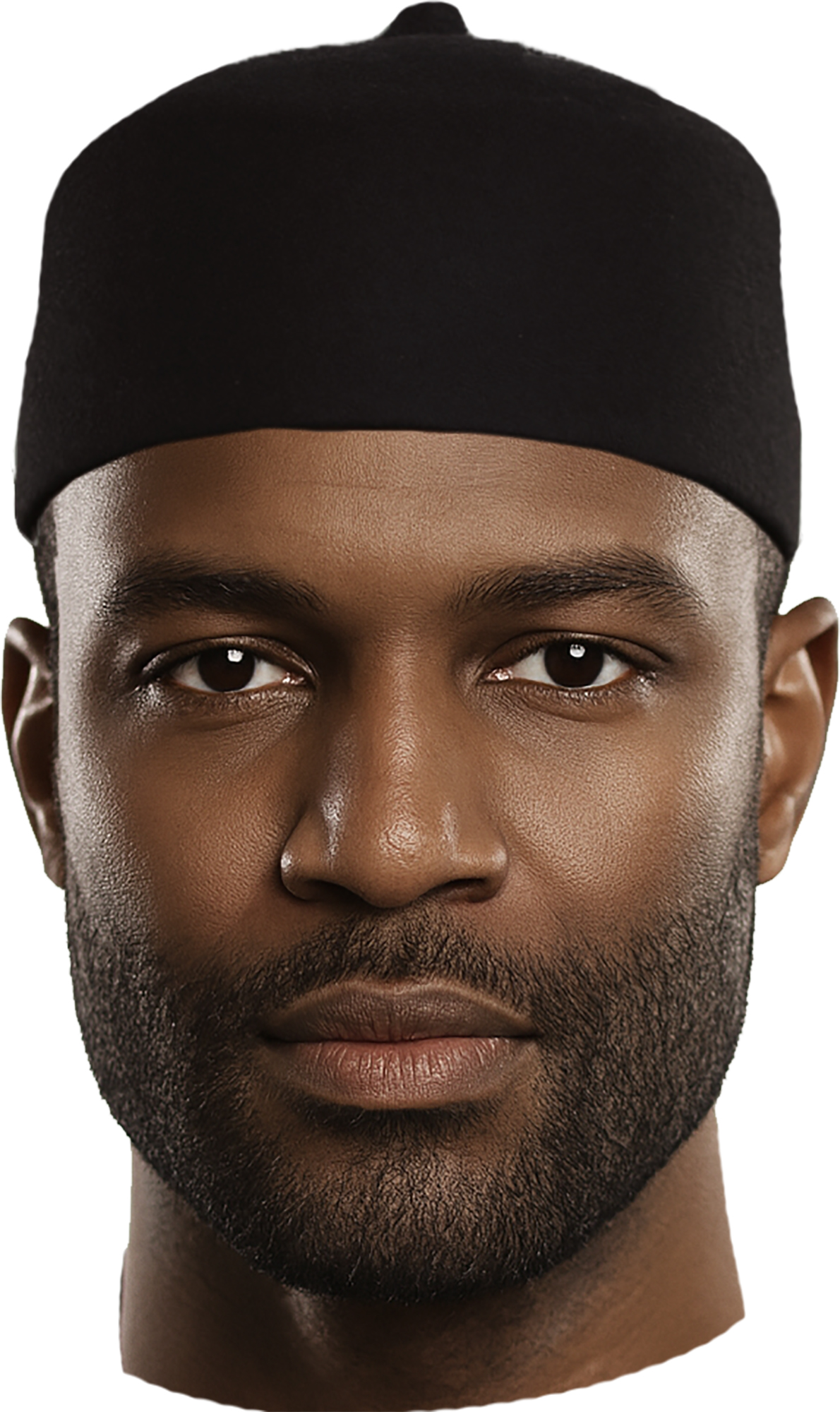 Black Wool Fez Hat for Men – Soft Felt Igbo Cap | Traditional African Hat Kufi