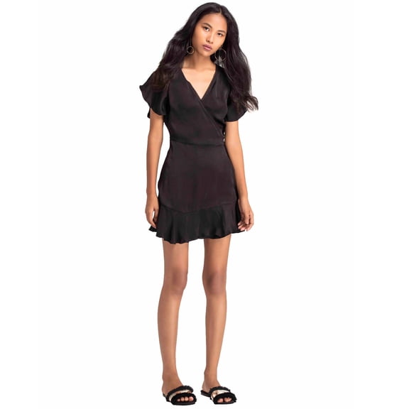 Black Wrap Dress