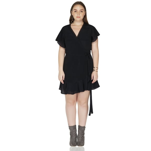 Black Wrap Dress