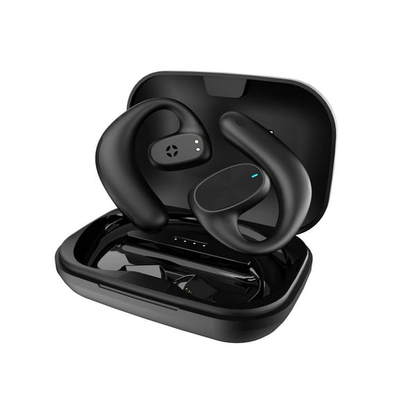 Black X6 Ai Smart Translation Bluetooth Earbuds, Bluetooth 5.0, 100Mah Battery, 400Mah Charging Case, 10 Hours Playtime, Portable