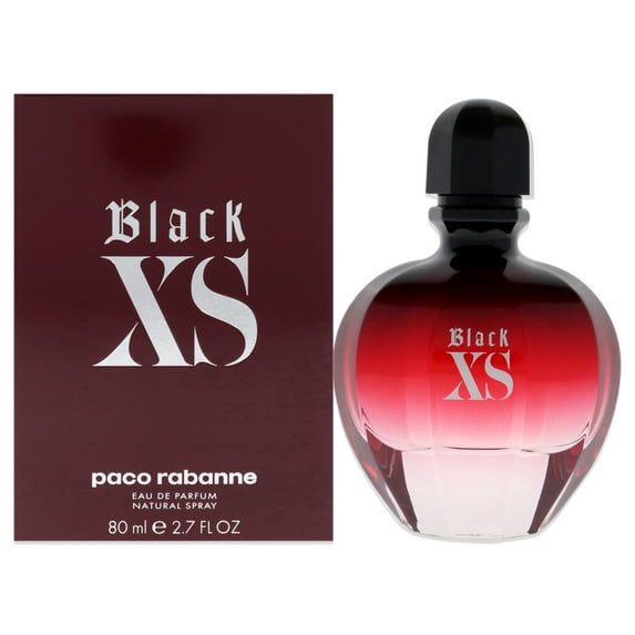 Black XS Paco Rabanne Women 2.7 oz 80 ml Eau De Parfum Spray Factory Sealed