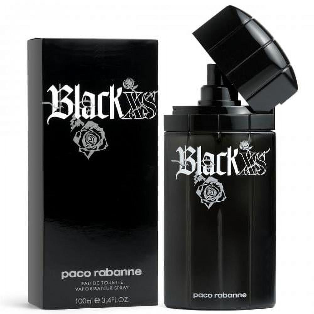 Black Xs Eau De Toilette Spray By Paco Rabanne - 3.4 oz Black Xs Eau De Toilette Spray By Paco Rabanne - 3.4 oz