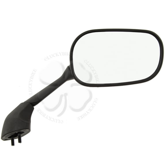 Black Yamaha Right Side Rear View Mirror 2006 2007 YZF R6 06 07 OEM Adjustable