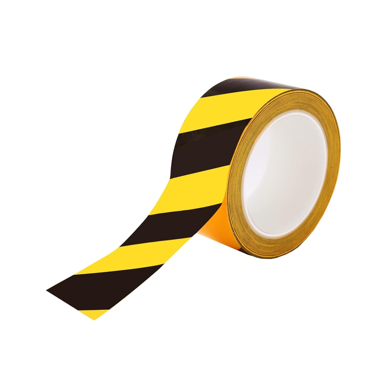 Black & Yellow Floor Marking Tape, 2 Inch x 110 FT, HighVisibility