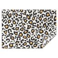 thumbnail image 1 of Black and Yellow Of Leopard Print Rectangle Tablecloth 60"x84",Waterproof Polyester Rectangle Table Cloth, Wipeable Spillproof Polyester Tablecloth for Dining, Camping, Indoor and Outdoor, 1 of 5