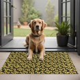 thumbnail image 1 of Black Yellow Sunflower Pattern Door Rugs,Washable Non Slip Door Mats Indoor,Decorative Door Mats,Entry Mat Indoor for Entrance,Bedroom,Kitchen,Bathroom,20"x32", 1 of 6