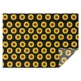 thumbnail image 1 of Black Yellow Sunflower Pattern Rectangle Tablecloth 60"x84",Waterproof Polyester Rectangle Table Cloth, Wipeable Spillproof Polyester Tablecloth for Dining, Camping, Indoor and Outdoor, 1 of 5