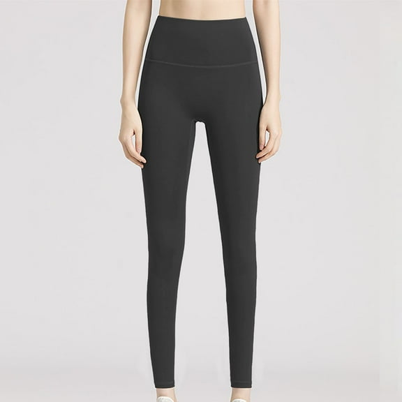 Black Yoga Pants Women's Solid Color Fashionable Casual Sports Hip Lifting High Elastic Tight Yoga Pants Sweatpants Womens Fashion