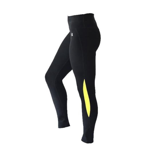 Black Yoga Pants Workout Leggings No See Throw Durable Fabric Soft Stretchy