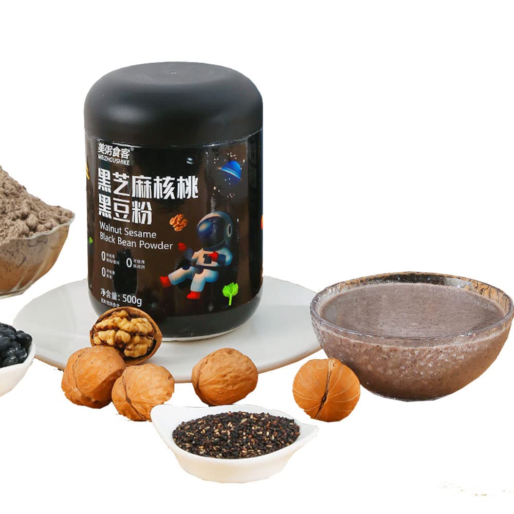 Black Zhi Walnut Roasted YPF5 Black Bean Powder Nutritional and Healthy