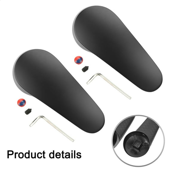Black Zinc Alloy Handle Button Kitchen Faucet Parts Length 11cm Bathroom Handle Accessories Long-lasting Material