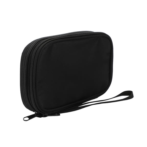 Black Zip-Around Tech Organizer