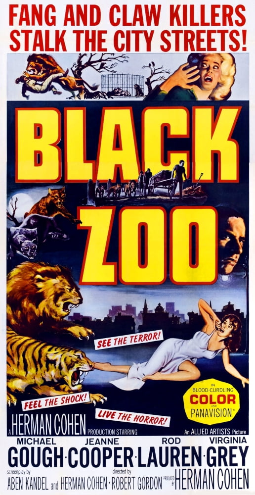 Black Zoo Canvas Art - (24 x 36)