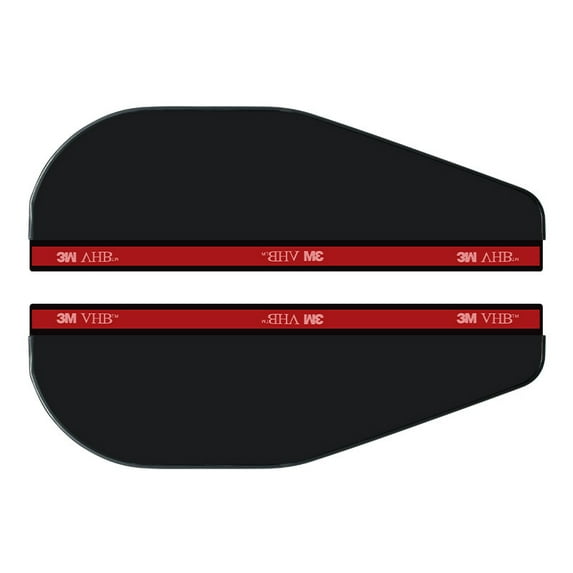 Black adhesive-2Pcs Car Rearview Mirror Rain Cover Carbon Fiber Side Mirror Protector Waterproof Shield Rain Eyebrow Universal Auto Accessories