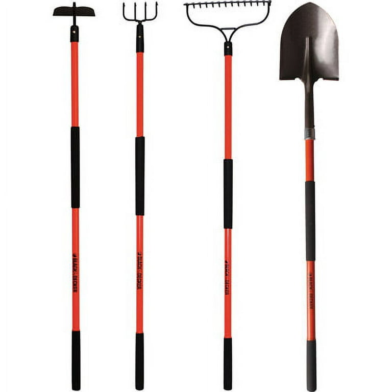 Black+Decker 4-Piece Garden Tool Set