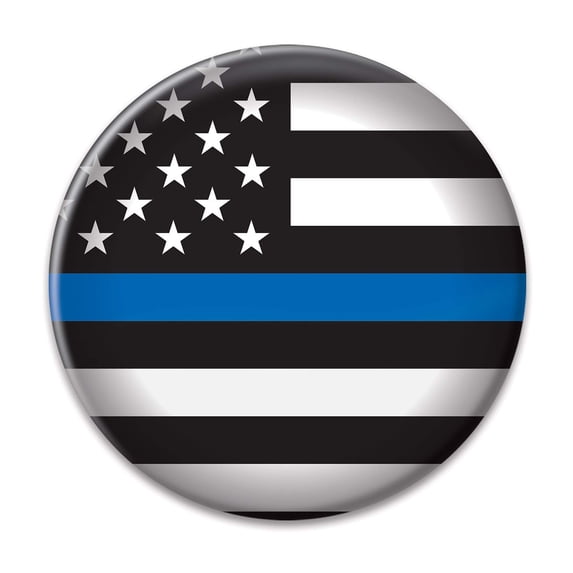 Law Enforcement Button, (Pack of 6)
