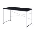 thumbnail image 1 of Black and Chrome Writing Desk with Sled Base, 1 of 4