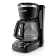 Black and Decker 12 Cup Programmable Coffee Maker in Black