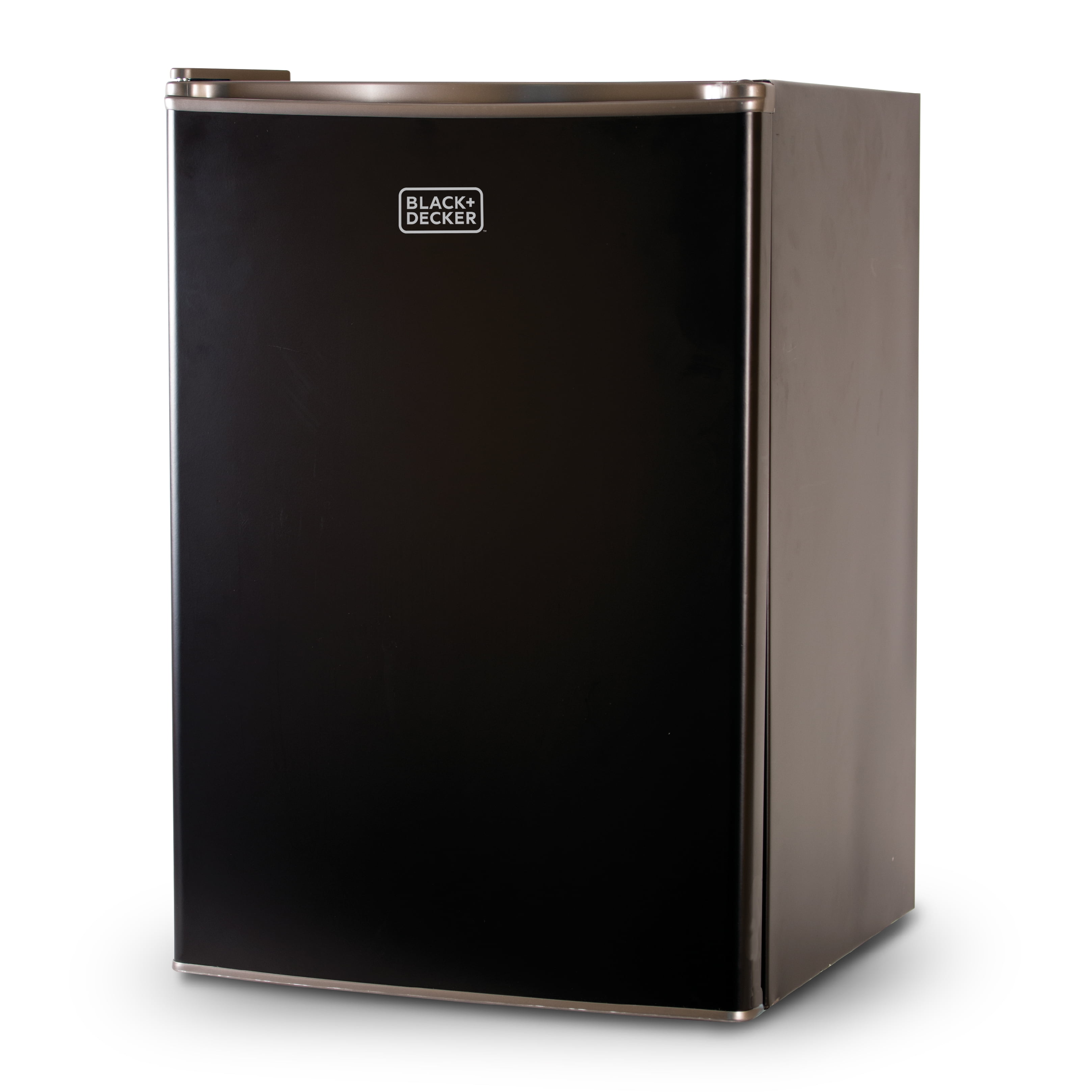 Black 2.5 Cu Ft Compact Refrigerator with Freezer
