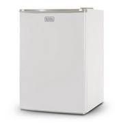 BLACK+DECKER 2.5 Cubic Foot Energy Star Refrigerator with Freezer, Black