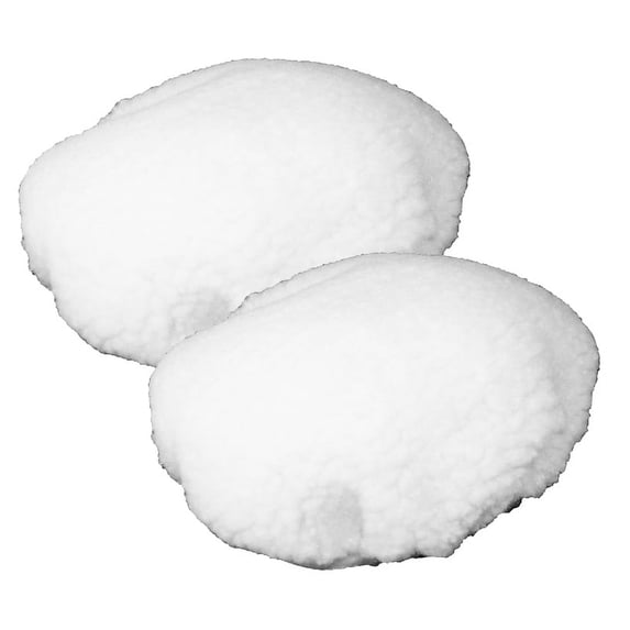 Black and Decker 2 Pack Of Genuine OEM Replacement Wool Bonnets - 580753-01-2PK