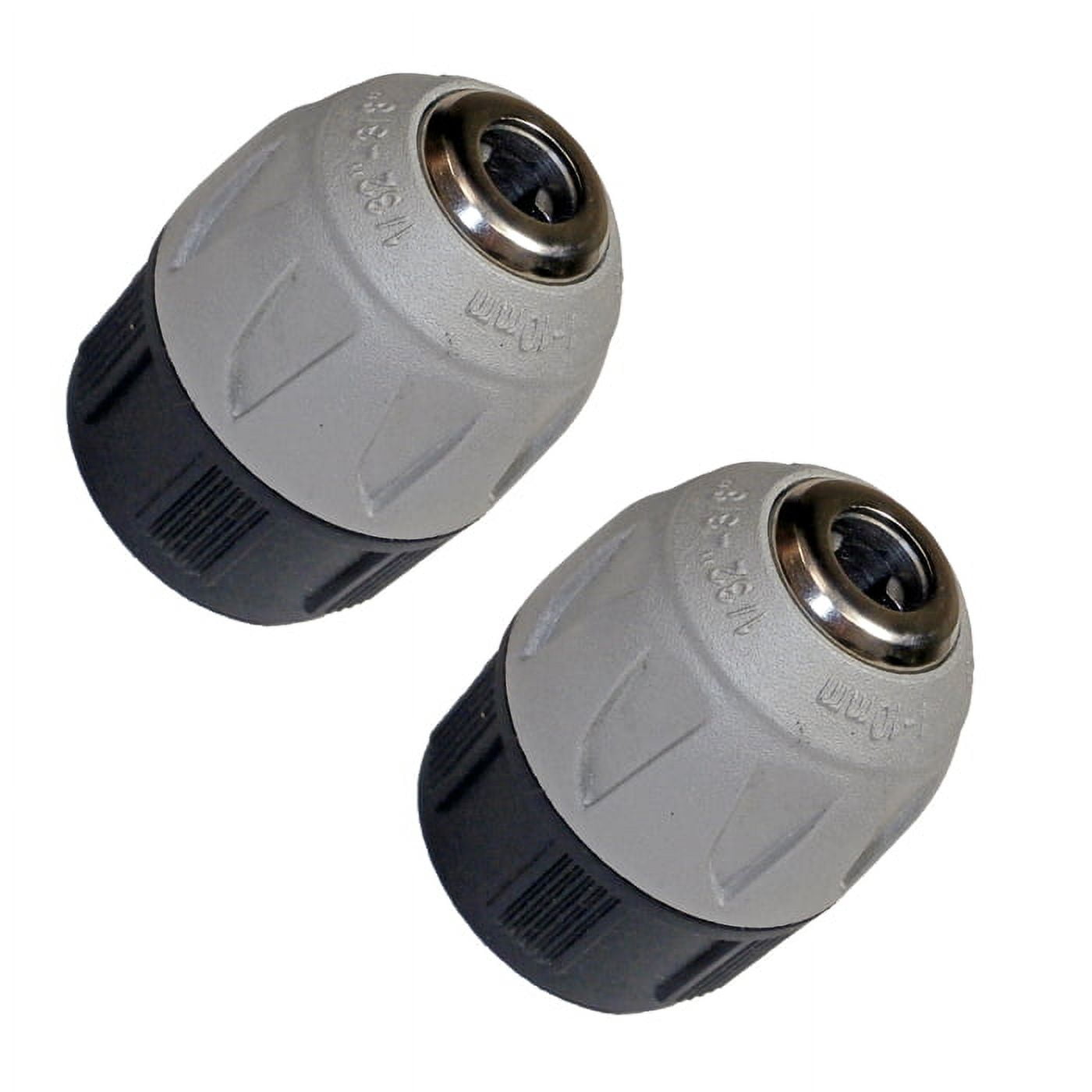Black and Decker 2 Pack of Drill Genuine OEM Keyless Chucks 419233102PK