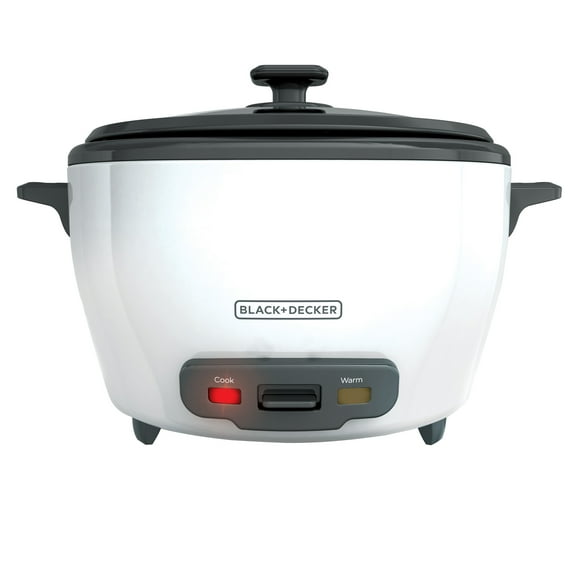 Black and Decker 20 Cup Cooked Rice Cooker - 10 Raw Cup - Glass Lid