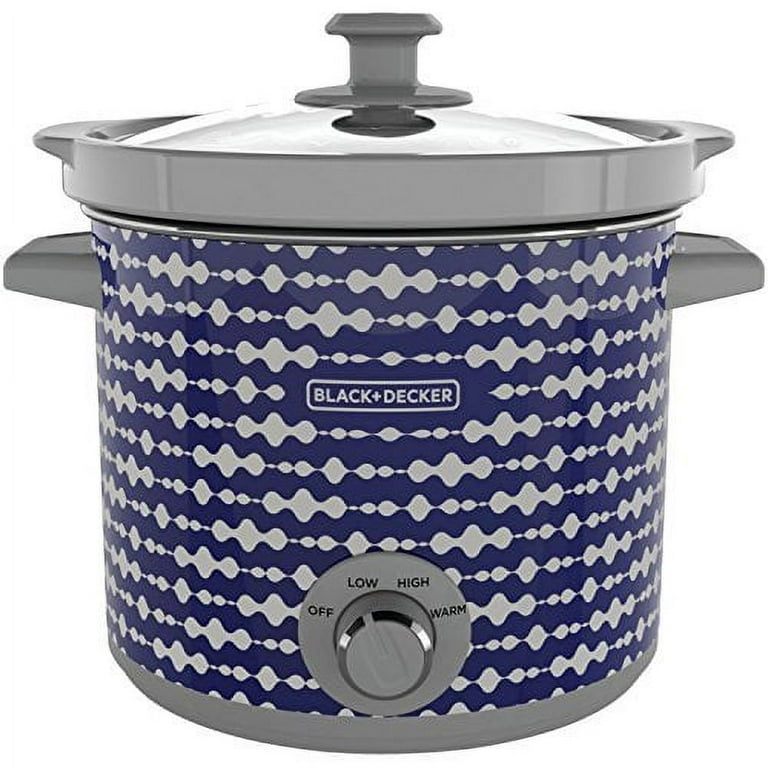 Black and Decker 4-Quart Slow Cooker with 3 Heat Settings