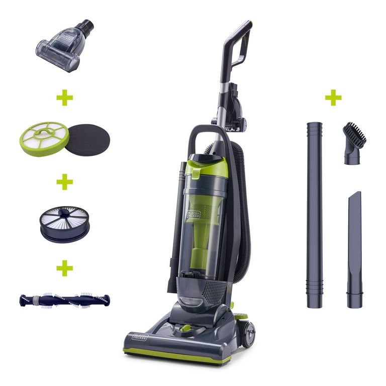 Black and Decker BDURV309 Bagless Upright Vacuum Cleaner, Gray