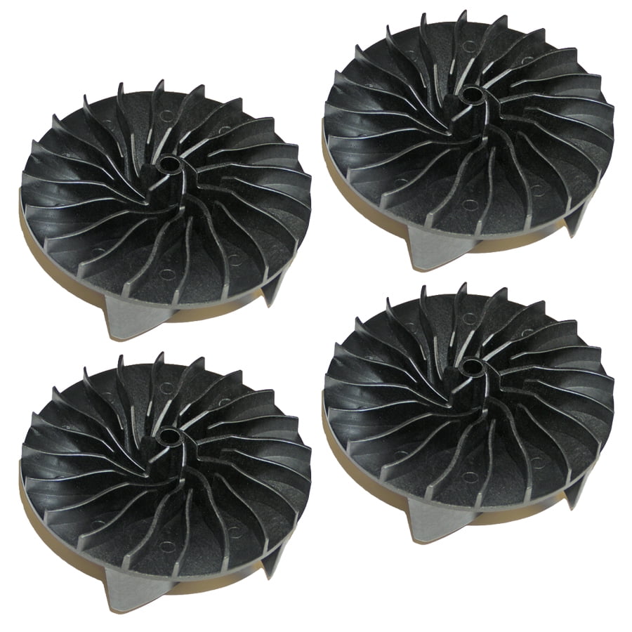 Black and Decker BV2500 & BV9000 Blower (4 Pack) Impeller Fan 607016