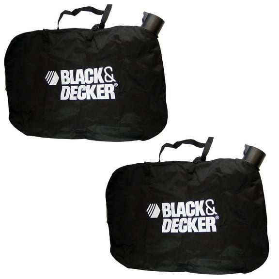 Black and Decker Blower/Vacuum Replacement 2 Pack Leaf Bag - 90560020-2PK
