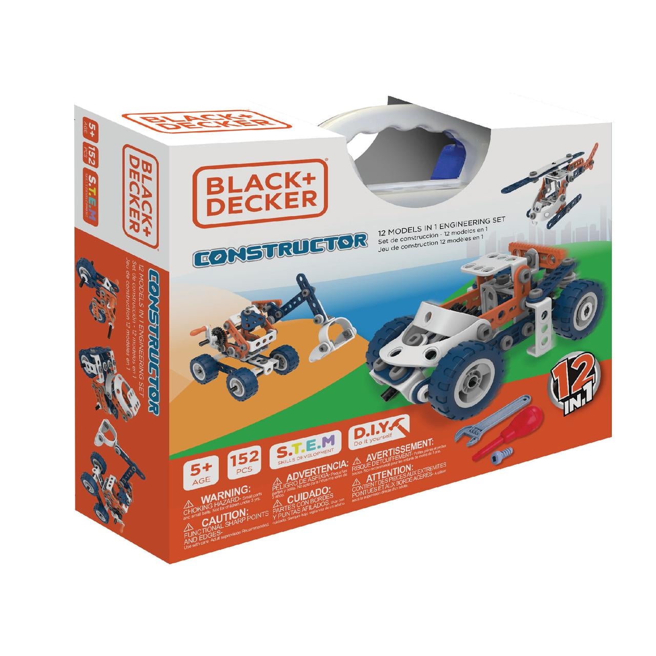 Black and Decker Constructor 12 Models in 1 Set