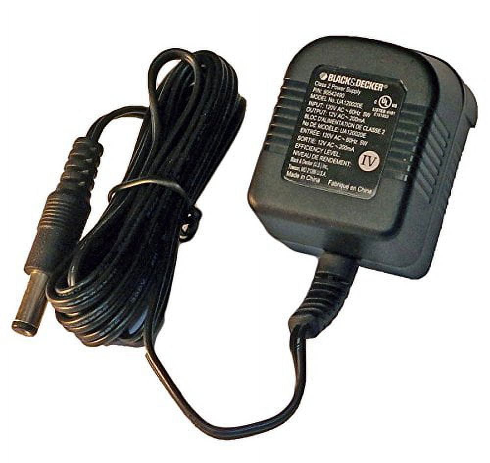 NEW AC Adapter Power Supply For Black & Decker 510276712 18 Volt Battery  Charger Power Payless