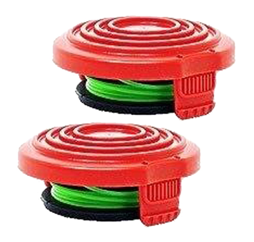 Hgbd-6 Pack Line Spools With 2 Covers To Replace Black Decker Trimmers Replacement  Spool Auto Feed Trimmer Cap Af-chain 1006 Pack Spools With 2 Covers