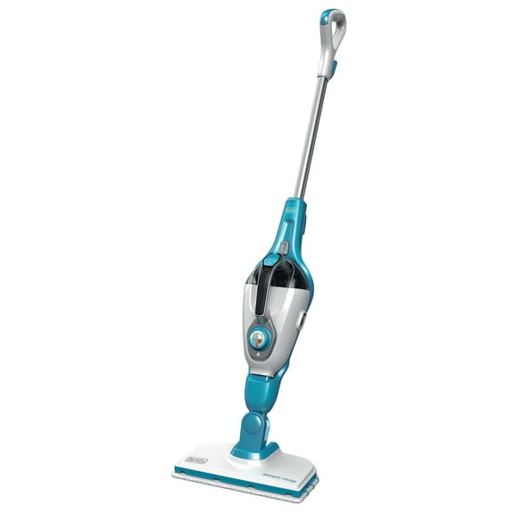 BLACK+DECKER Steam Mop + Glove 7in1 Complete Steam Cleaning Solution, HSMC1361SGP
