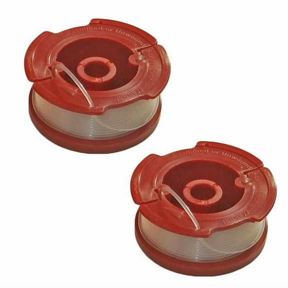 Black and Decker LST220/LST136 Trimmer Replacement (2 Pack) Spool - 90564281-2PK