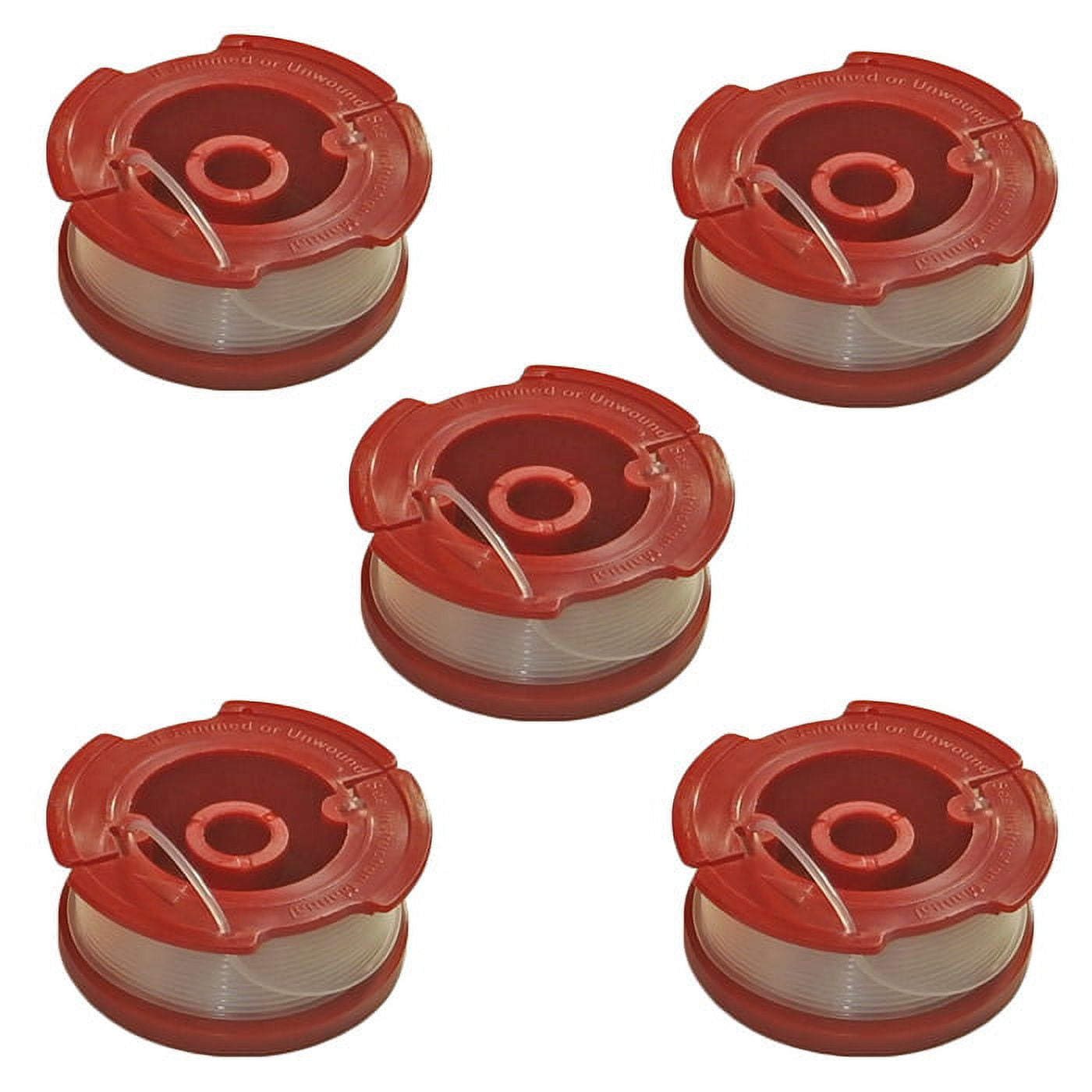 Black and Decker LST220/LST136 Trimmer 5 Pack Replacement Spool