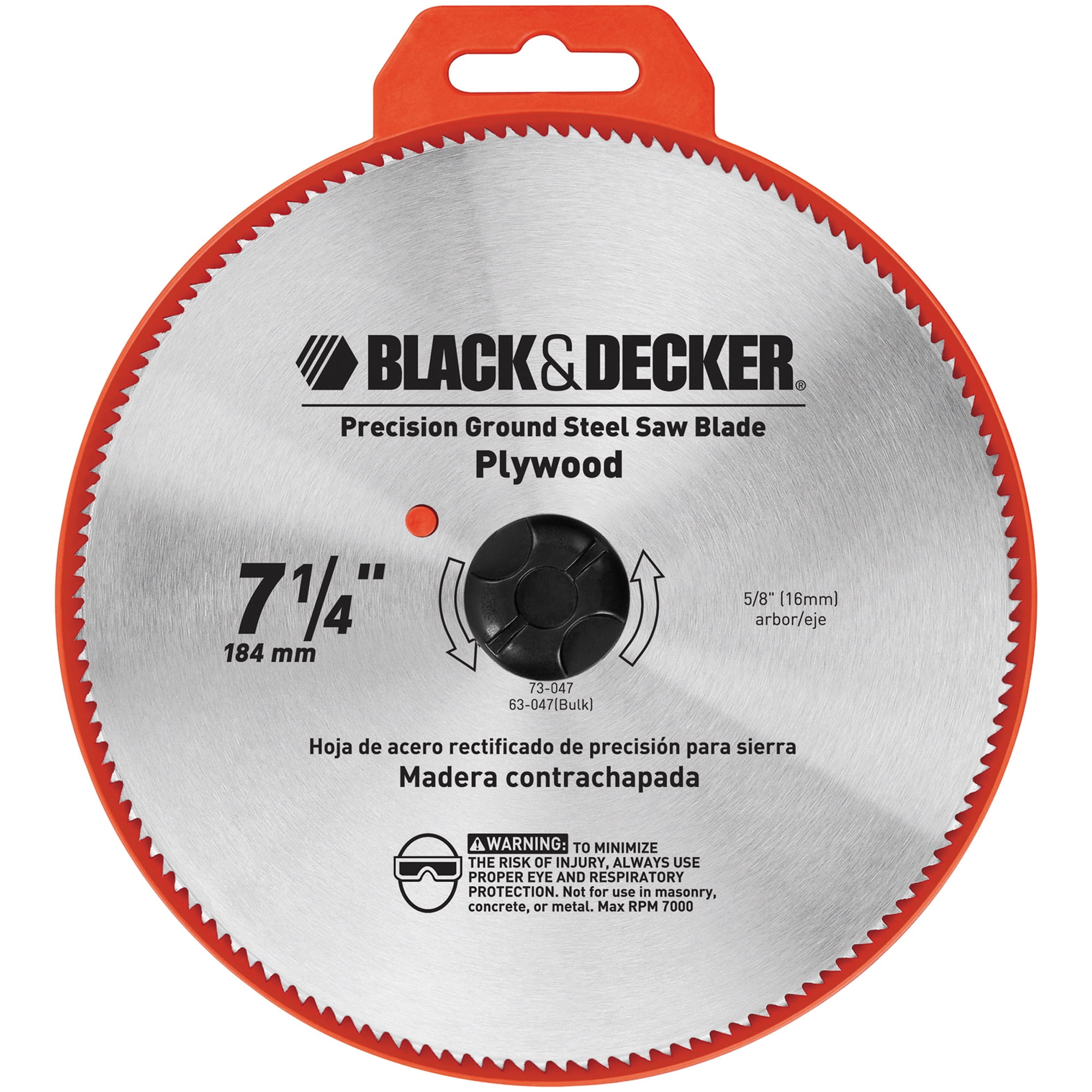 BLACK + DECKER Piranha 40T Carbide Saw Blade, 7.25 Inch - Jay C