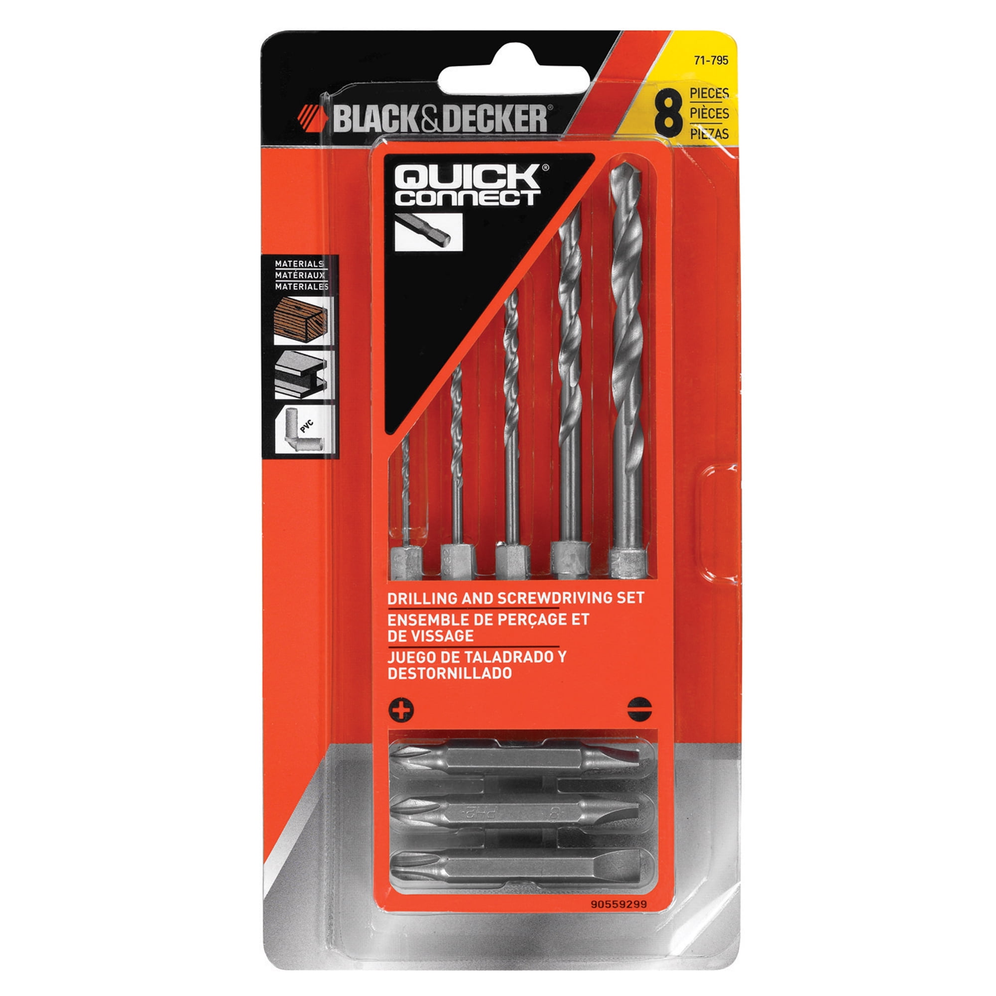 Black and decker quick connect drill bits new arrivals