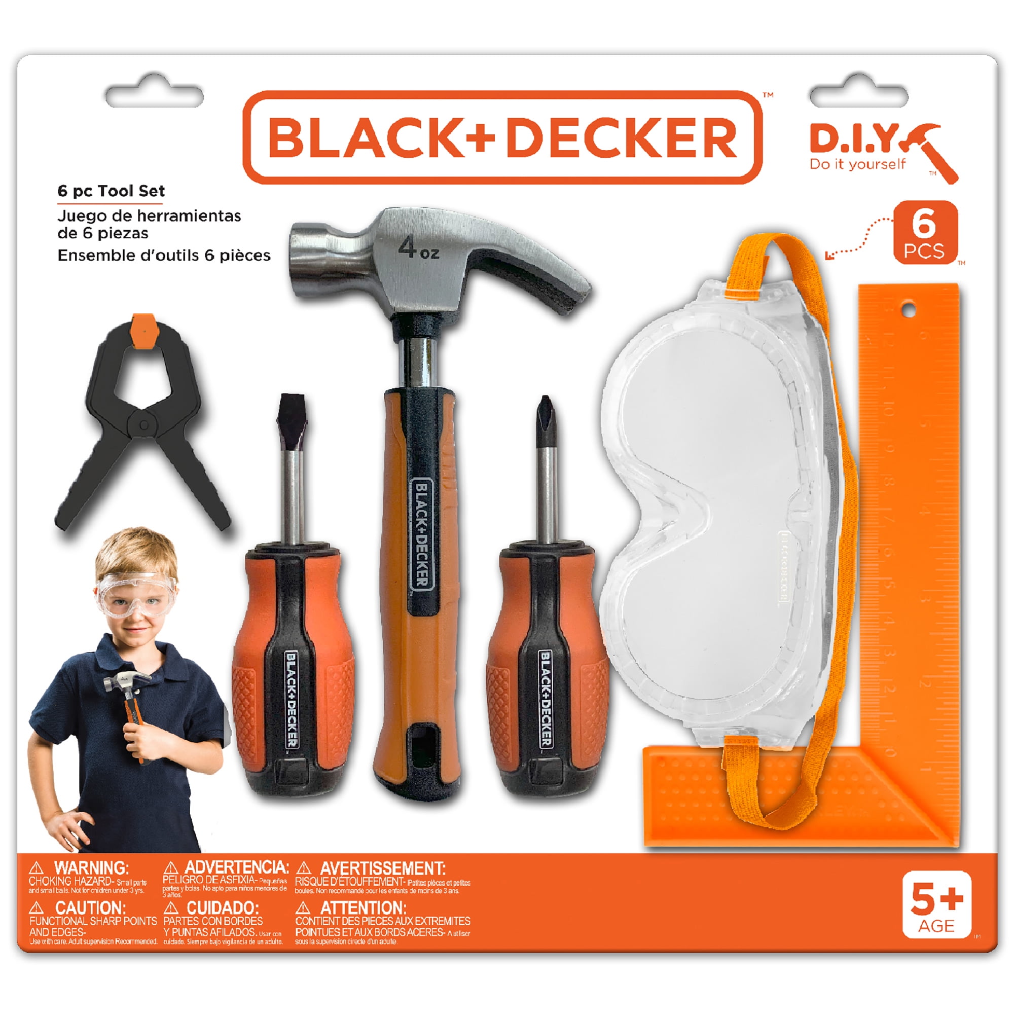 Black & decker kids tool set online