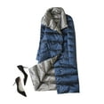thumbnail image 1 of Black and Friday Clothing Sales Idoravan Women's Quilted Puffer Coat,Women's Thin and Thin Mid-Length Knee-length Down Jacket Silver XXXXXL, 1 of 2
