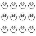 Black and Friday Deal 2024!12PCS Christmas Decoration Stickers Vinyl