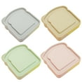 Black and Friday Deal 2024!4pc Wheat Bread Preservation Box Student