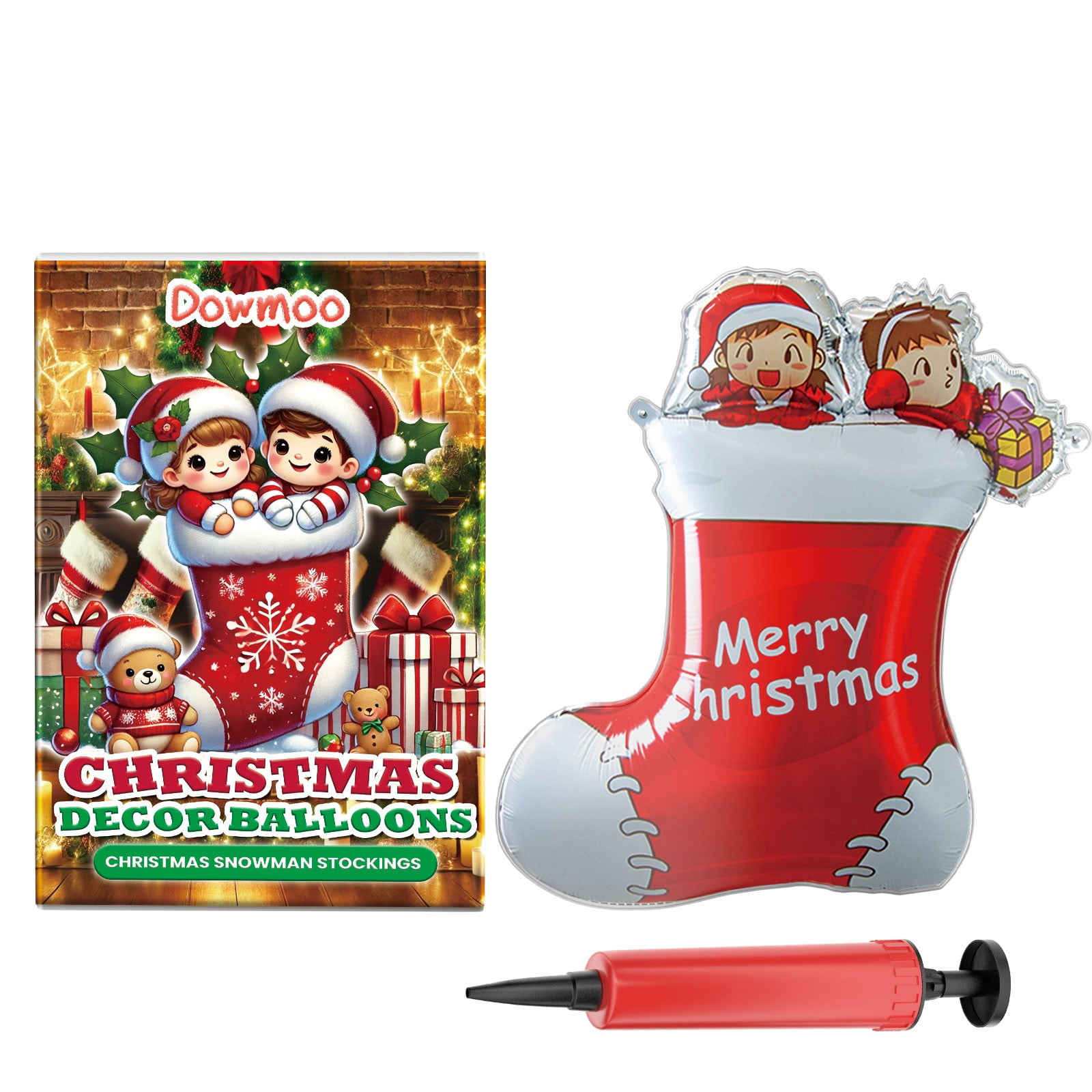 Black and Friday Deal 2024!Christmas Balloon Balloon Stand Santa