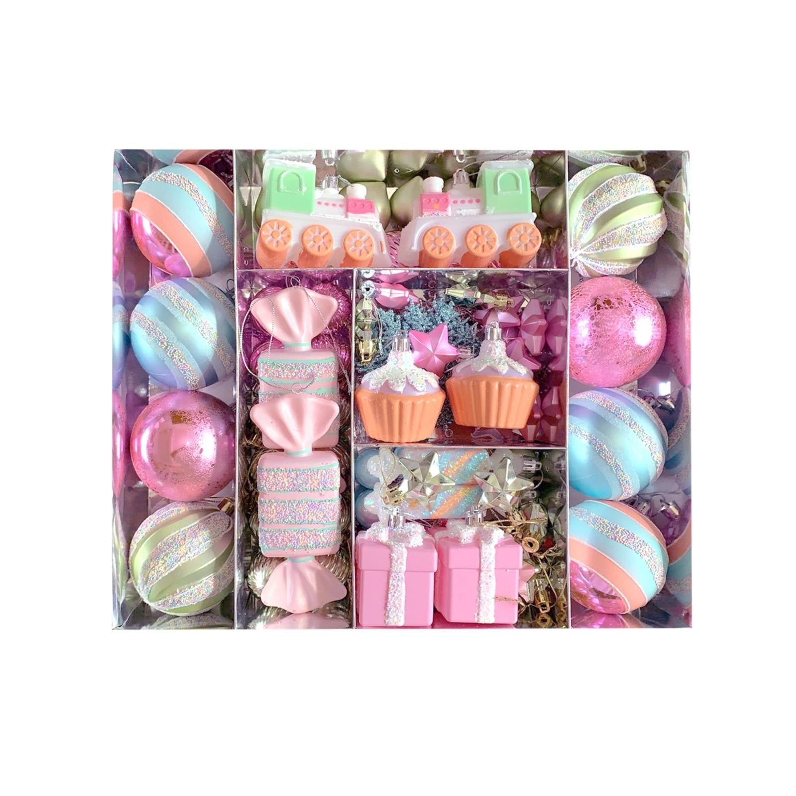 Black and Friday Deal 2024 Dessert Theme Christmas Hanging Ornaments