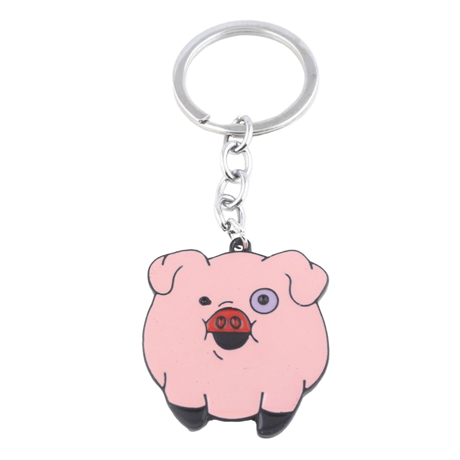 Black and Friday Deal 2024!Key Ring Around Eerie Town Rocking Pig