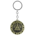 Black and Friday Deal 2024!Keychain Gold Pendant Car Accessory Prop